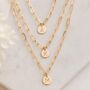 Personalised Initial Engraved Pendant Necklace, thumbnail 3 of 10