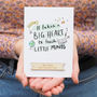 Personalised Big Heart Teacher Thank You Card, thumbnail 1 of 3