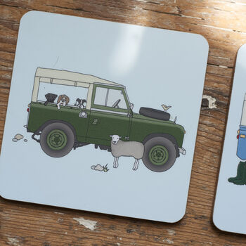 Landrover Drinks Coaster, 3 of 3