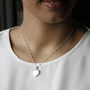 Sterling Silver Heart Locket Necklace, thumbnail 1 of 6