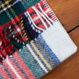 Pure New Wool Tartan Pram Blankets, thumbnail 3 of 12