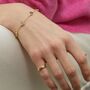 Palma Gold Good Health Gemstone Bracelet, thumbnail 2 of 4