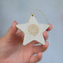 Christmas Illustrated Star Hanging Decoration, thumbnail 2 of 5