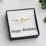 Birthday Gift For Women, Two Interlocking Heart Sterling Silver Bracelet, thumbnail 1 of 6
