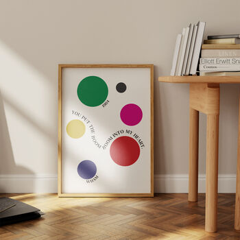 Wake Me Up Before You Go Go Wham Music Giclée Art Print, 3 of 3