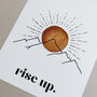 'Rise Up' Sunrise Print, thumbnail 6 of 6
