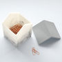 Grey And Marble Effect House Trinket Jewellery Box, thumbnail 3 of 3