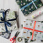 Buddleia Floral Wrapping Paper, thumbnail 2 of 4