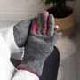 Houndstooth Gloves, thumbnail 4 of 5