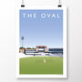 The Oval Cricket Poster, thumbnail 2 of 8