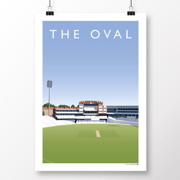 The Oval Cricket Poster, 2 of 8