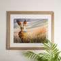 Dusk Hare Signed Print From A Watercolour Painting, thumbnail 2 of 5