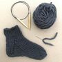 Put A Sock In It 100% Merino Sofa Socks Knitting Kit, thumbnail 1 of 6