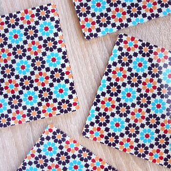 Acrylic Coasters Four Pack Cairo, 4 of 4