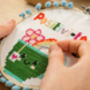 Rainbow Positivi Tea Cross Stitch Kit For Adults, thumbnail 11 of 12