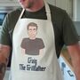Personalised The Grill Father Fathers Day Apron, thumbnail 4 of 4