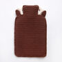 Reindeer Hot Water Bottle Cover Easy Crochet Kit The Merino Yarn, thumbnail 3 of 10