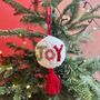 Personalised Candy Cane Hook Christmas Bauble, thumbnail 2 of 4