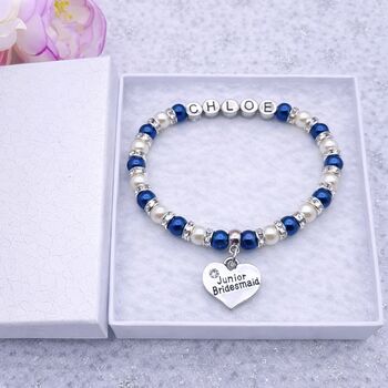 Personalised Bridesmaid Bracelet Gift Keepsake From The Bride, 2 of 12