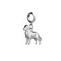 Golden Retriever Sterling Silver Jewellery Charm, thumbnail 2 of 7