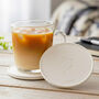 Libra Star Sign Birthday Gift Drinks Coaster, thumbnail 1 of 10