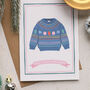 Set Of Four Christmas Jumper Cards, thumbnail 3 of 6