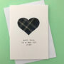 'Well This Is A Wee Bit Pish' Real Tartan Scottish Card, thumbnail 1 of 5