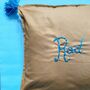 Personalised Cushion Cover With Tassels, thumbnail 6 of 10