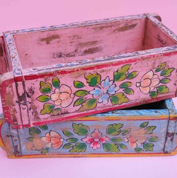 Blue Floral Indian Brick Mould, 2 of 12