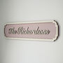 Personalised Street Sign With Raised Wood Lettering, thumbnail 3 of 8