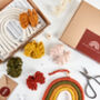 Make Your Own Autumn Macrame Rainbow Craft Kit, thumbnail 2 of 8