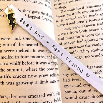 Personalised Best Dad, Best Friend Bookmark, 2 of 6