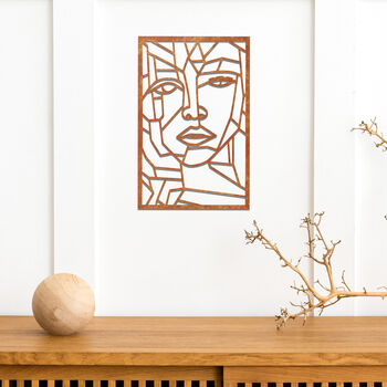 Geometric Face Wall Art: Abstract And Modern Decor, 8 of 12