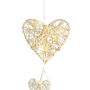 Heart And Star Wood Dream Catcher For Bedroom Window, thumbnail 3 of 6