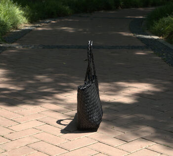 Weaving Leather Tote, 5 of 7