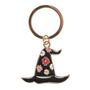 Spooky Babe Witch Hat Keyring, thumbnail 2 of 2