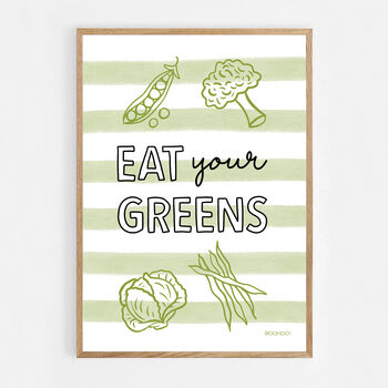 Eat Your Greens Print, 6 of 6