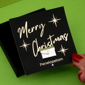 Personalised Christmas Message Pin, 2 of 10