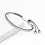 Personalised Silver Plated Affirmation Bangle Bracelet, thumbnail 6 of 6