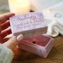 Personalised Engraved Pink Velvet Bracelet Box, thumbnail 1 of 8