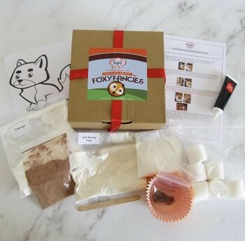 Chocolate Orange Foxy Fancies Baking Kit, 3 of 3