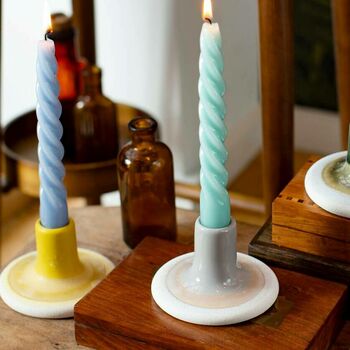 Ceramic Candle Holders, 4 of 4