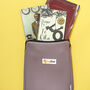 Classic Snugbook Water Resistant Book Pouch Mink, thumbnail 3 of 7