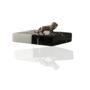 Handmade Black And White Marble Ashtray With Gold Eagle, thumbnail 4 of 4