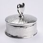 Personalised Anniversary Pewter Trinket Box Gift, thumbnail 6 of 12