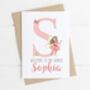 Personalised New Baby Card Fairy, thumbnail 5 of 6