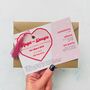 Retro Heart Wedding Invitation, thumbnail 8 of 11