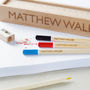 Personalised Wooden Pencil Case Box, thumbnail 2 of 2