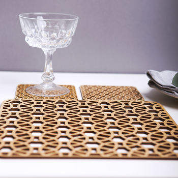 Good Times Placemats And Coasters Tableware Set, 2 of 3