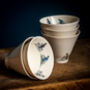 A Pair Of Handmade Cyclist Espresso Cups, thumbnail 5 of 6